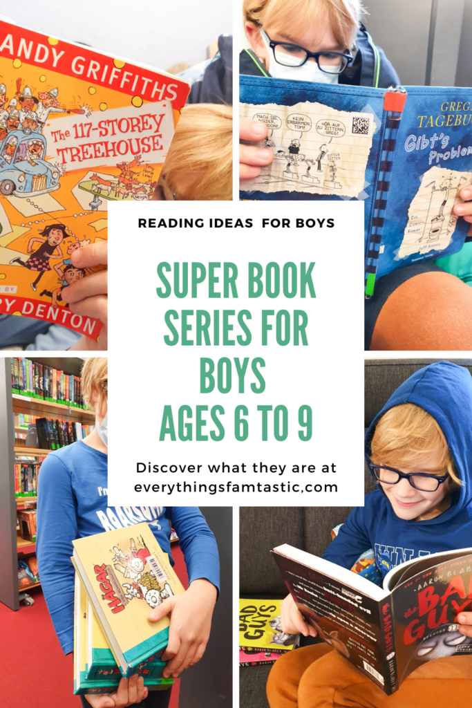 Sensational Book Series for Boys Aged 6 to 9 Years - Everything's Famtastic