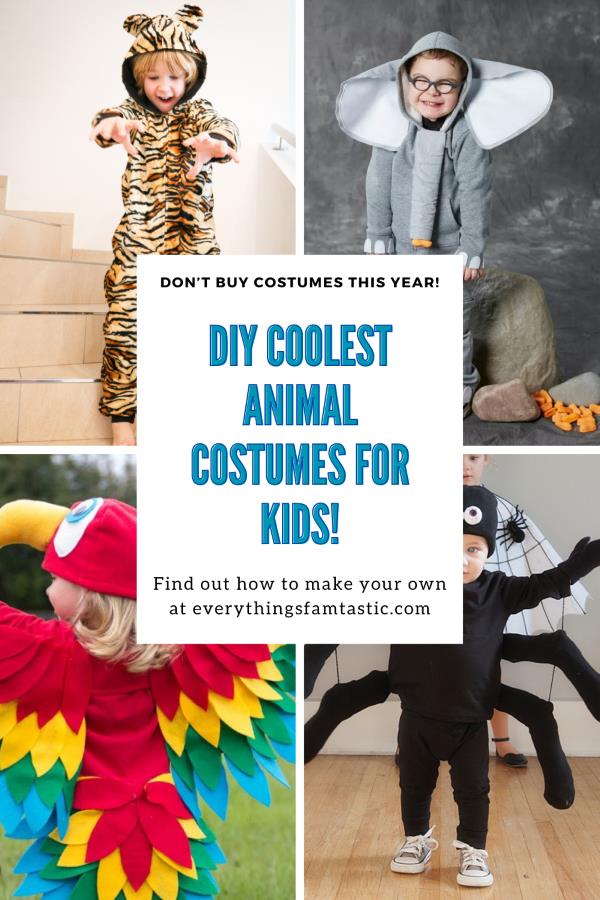 Awesome Animal Costumes to Easily Make for Your Kids - Everything's ...